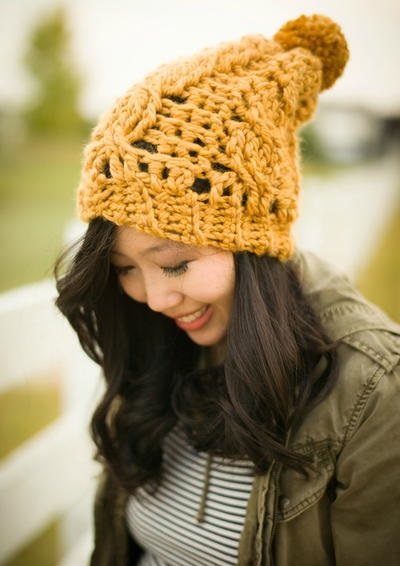 Patron de Bonnet en Crochet pour Femme