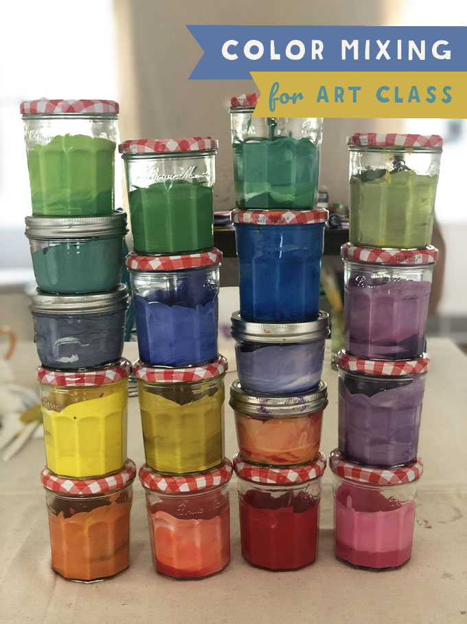 Mélange de couleurs de peintures à la tempera pour les cours d'art!  Dans cette vidéo, je vais vous montrer comment je crée des couleurs vives et opaques pour les utiliser sur du carton, du papier, etc.  Découvrez les couleurs primaires, secondaires et tertiaires (les meilleures à faire)!