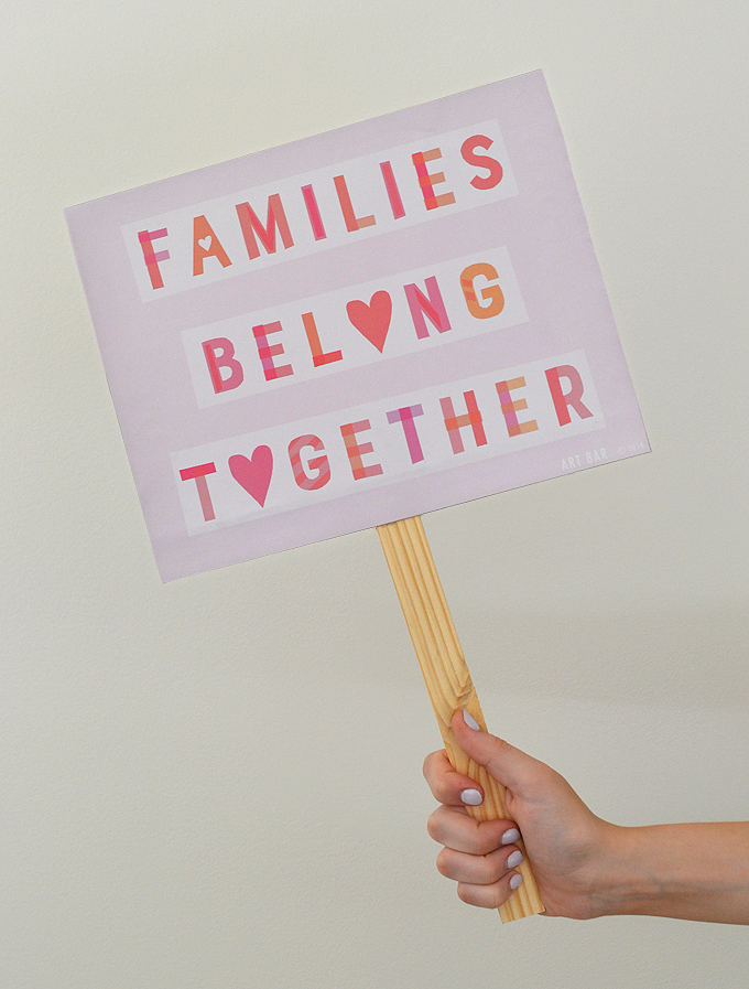Comment faire un signe de protestation simple