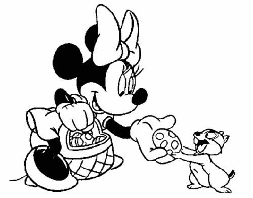 Coloriage Minnie