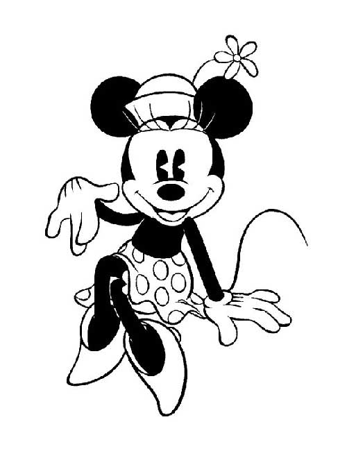 Coloriage Minnie