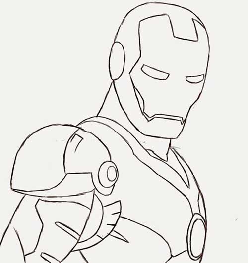 Dessins Iron Man qu'est-ce que tu aimeras