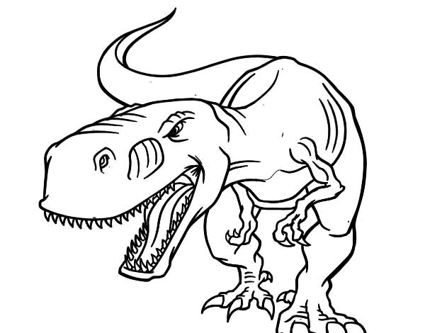 coloriage de dinosaures