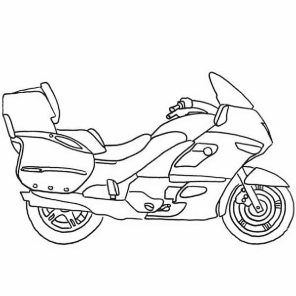 dessins de moto