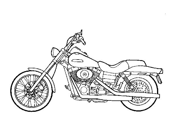 dessins de moto