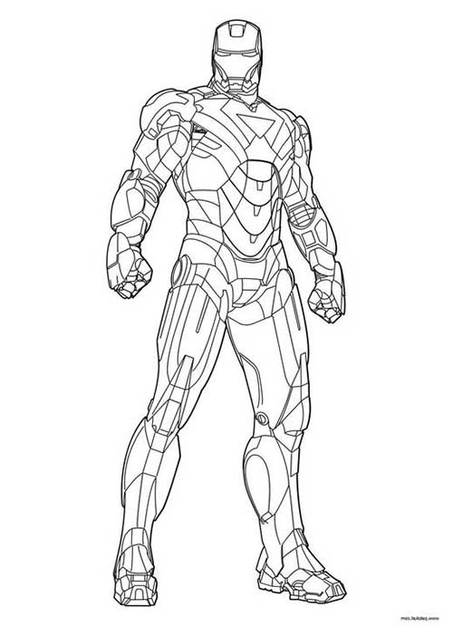 armure Dessins Iron Man