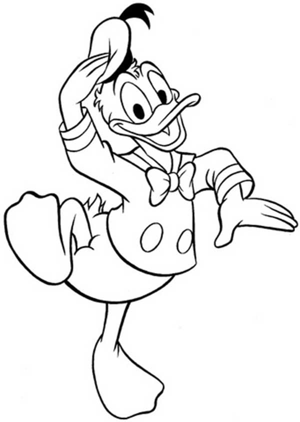 dessins de Donald Duck