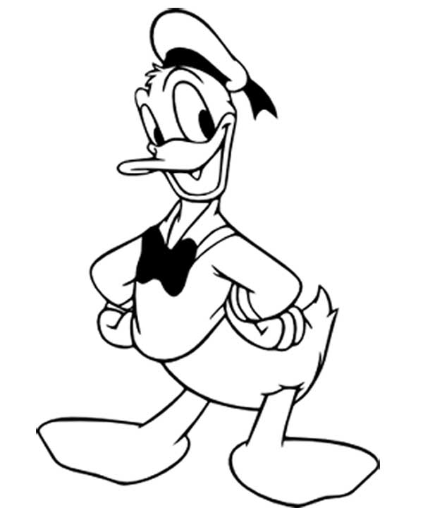 Donald Duck à peindre