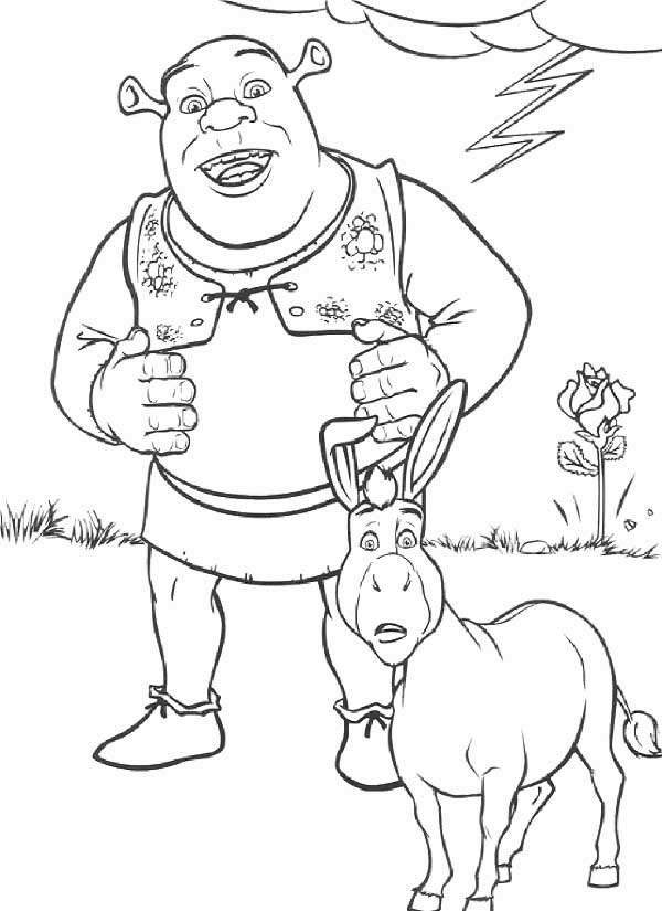 dessins de Shrek