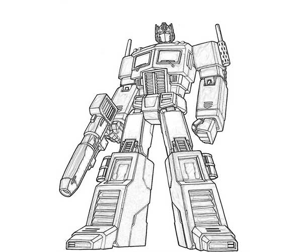 Coloriages Transformers