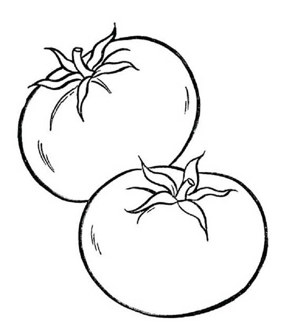 dessins de tomates