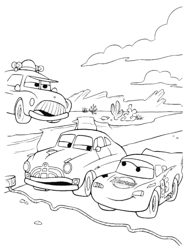 dessin film Cars