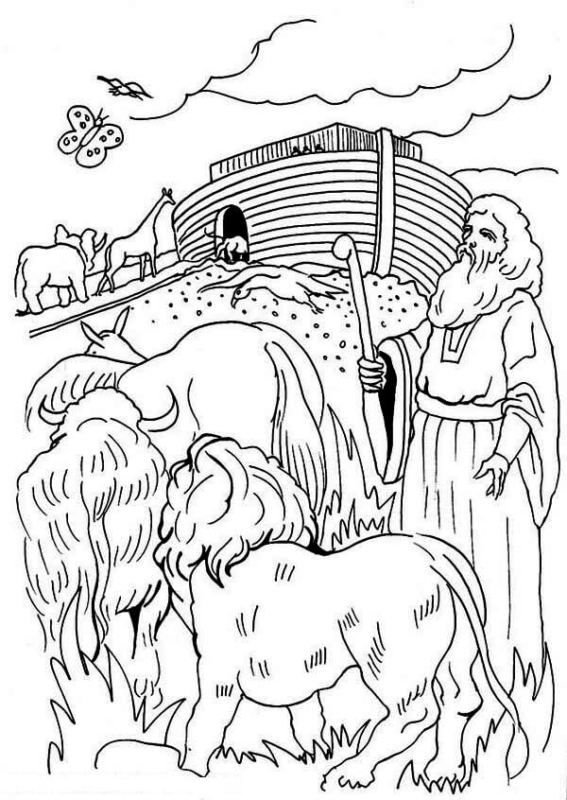 23 dessins gratuits de l'Arche de Noé