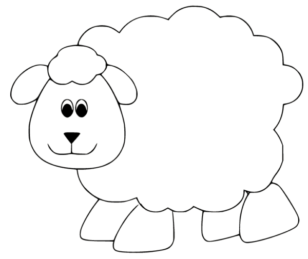 6 dessins de moutons à imprimer gratuitement