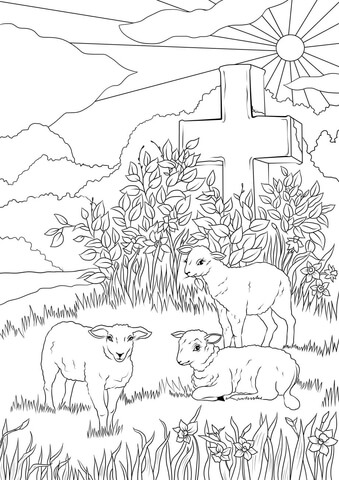 38 dessins religieux à imprimer gratuitement