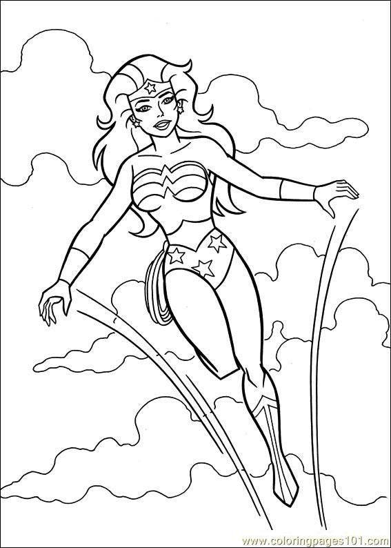 3 activités de coloriage Wonder Woman