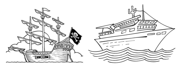 30 dessins de navires à imprimer gratuitement