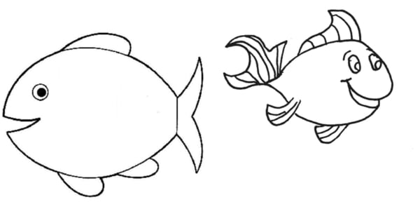 15 dessins de poissons à imprimer gratuitement