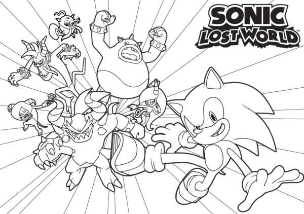 Les personnages de Sonic Boom