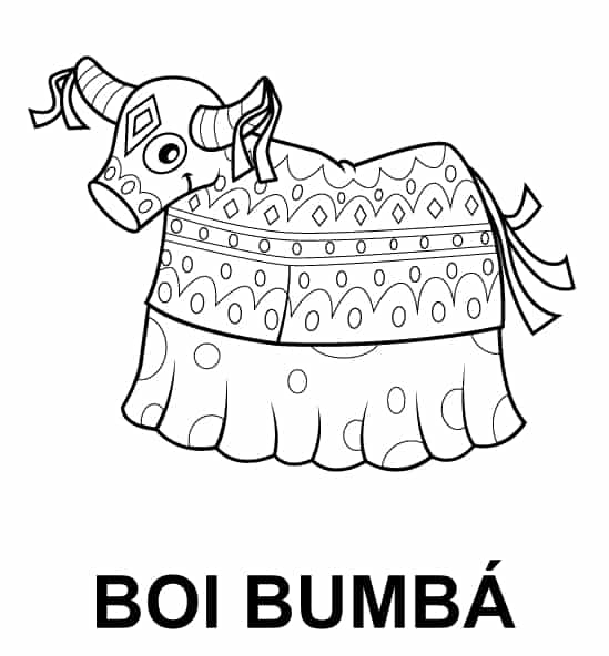 20 Boi Bumba à imprimer et colorier