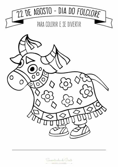 26 coloriages d'activités folkloriques