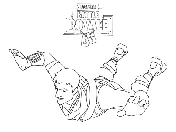 Coloriages Fortnite 9