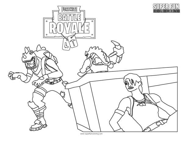 Coloriages Fortnite 36