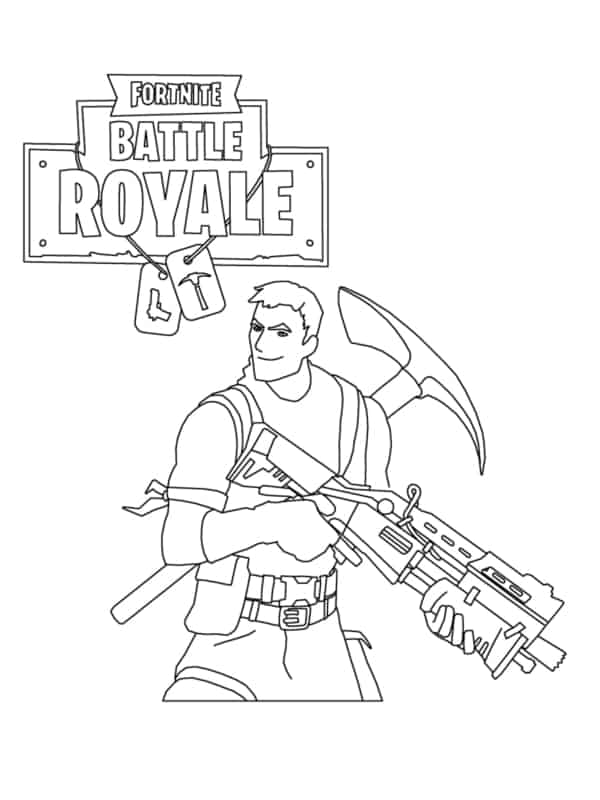 Coloriages Fortnite 37