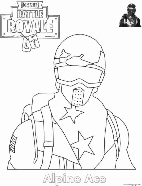 Coloriages Fortnite 40