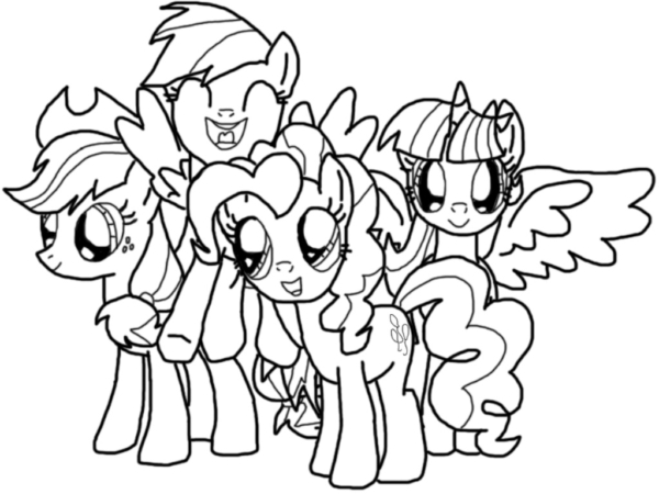 17 Dessin de mon petit poney