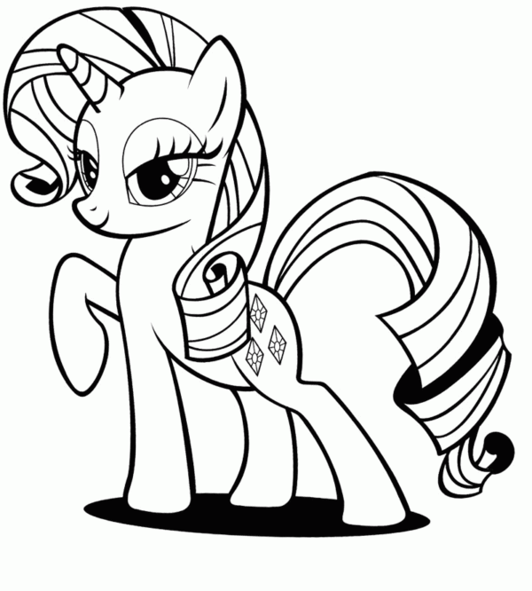 8 dessins My Little Pony gratuits à imprimer