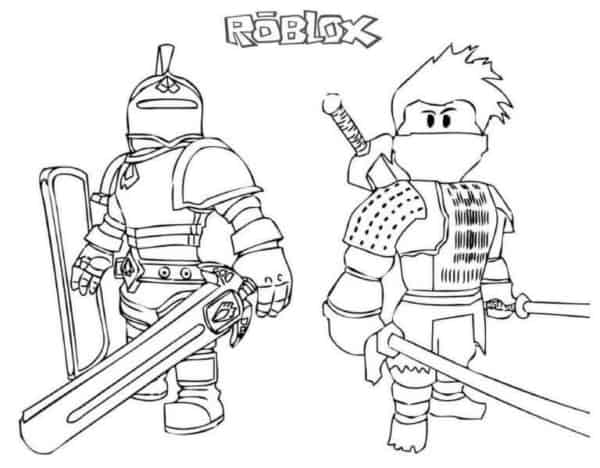 Coloriage Roblox 37