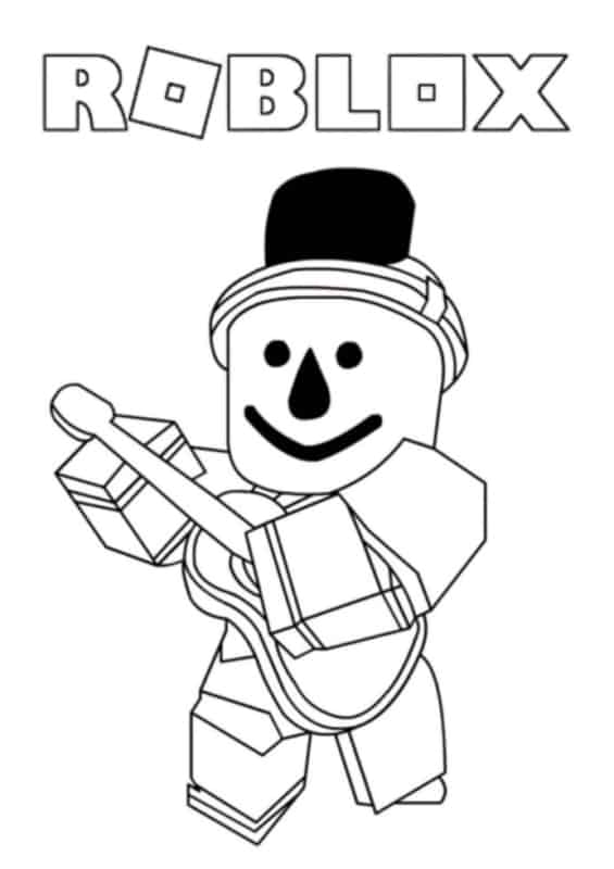 Coloriage Roblox 32