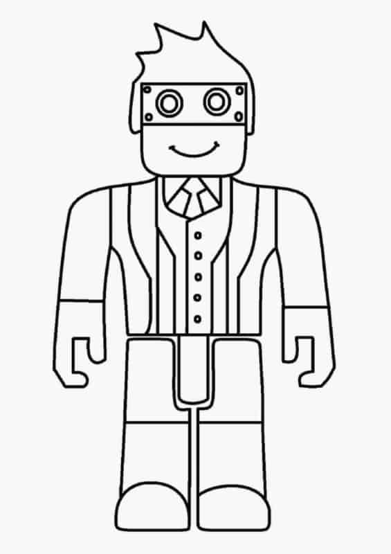 Coloriage Roblox 34