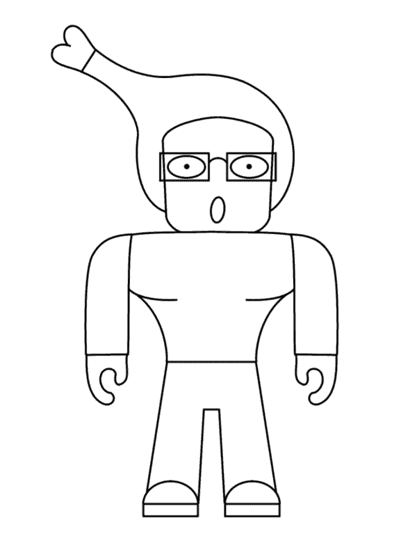 Coloriage Roblox 36