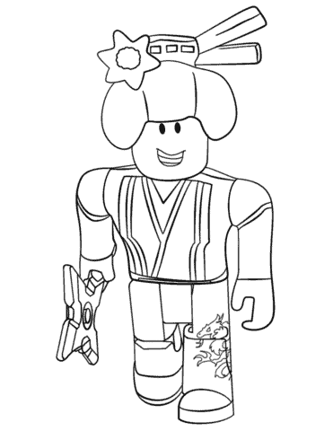 Coloriage Roblox 19