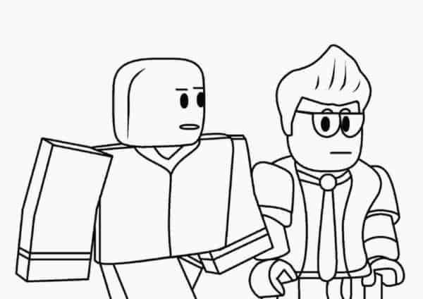 Coloriage Roblox 29