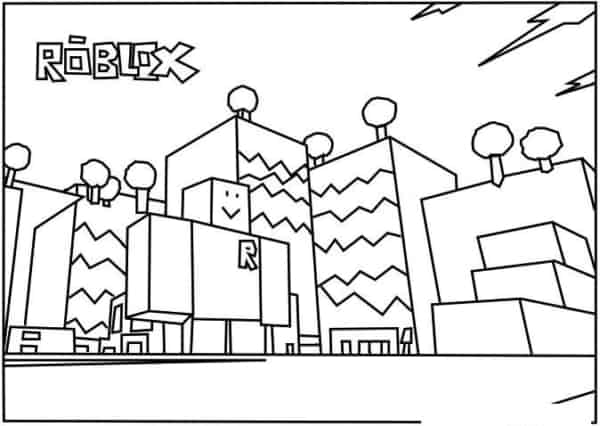 Coloriage Roblox 27