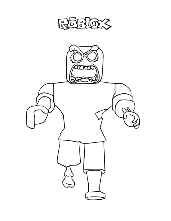 Coloriage Roblox 15