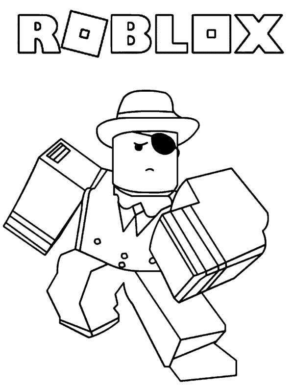 coloriage roblox 7