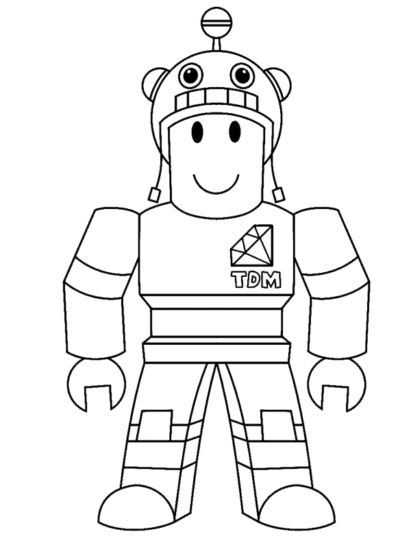 Coloriage Roblox 9