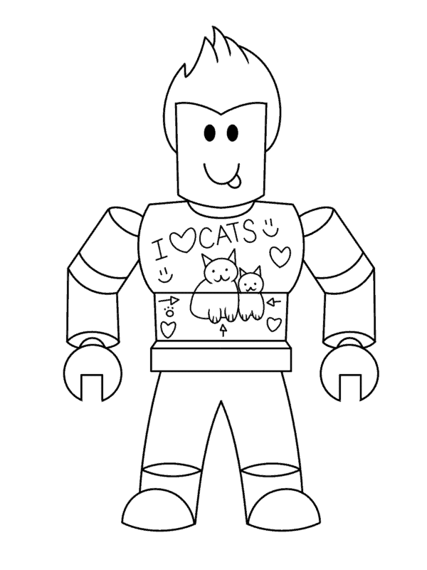 Coloriage Roblox 14