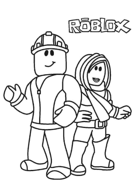 Coloriage Roblox 16