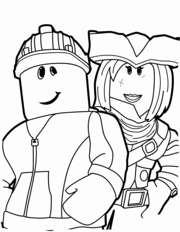 Coloriage Roblox 22