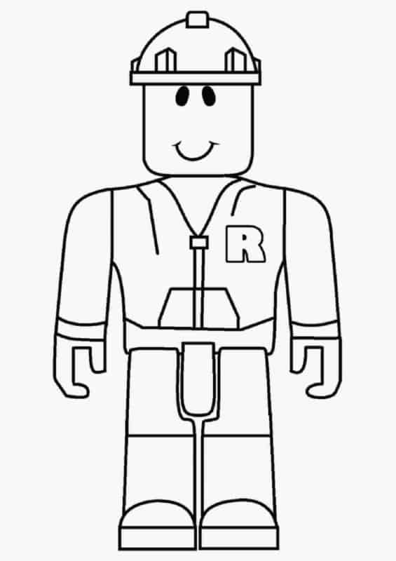 Coloriage Roblox 25