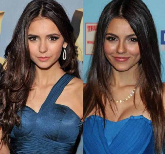 Nina Dobrev et Victoria Justice se ressemblent