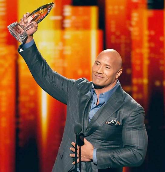 Dwayne remporte le People Choice