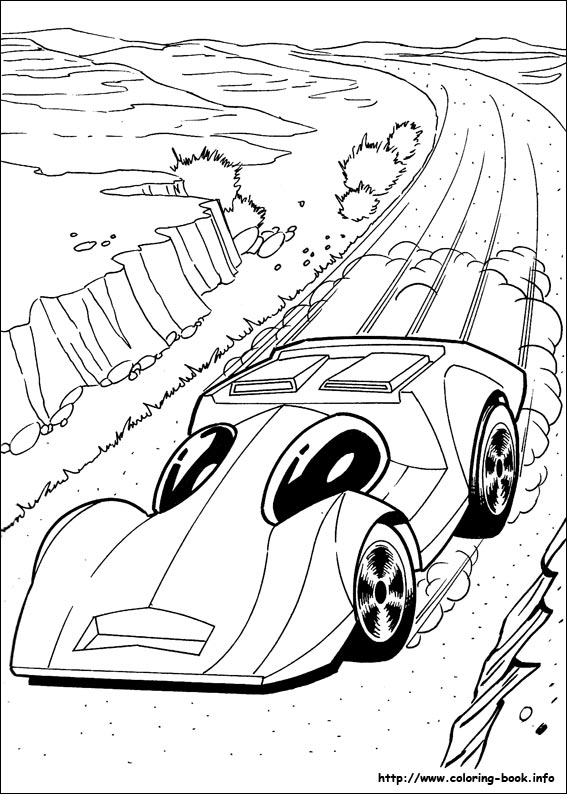 Coloriages Hot Wheels2