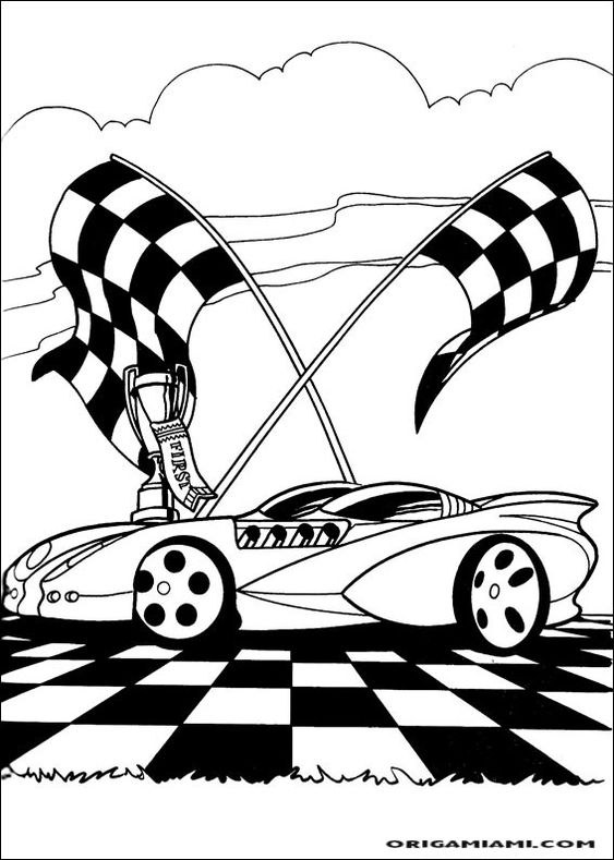 Coloriages Hot Wheels17