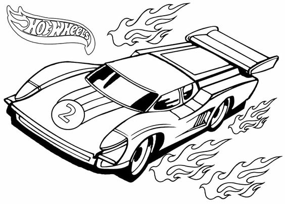 Coloriages Hot Wheels26